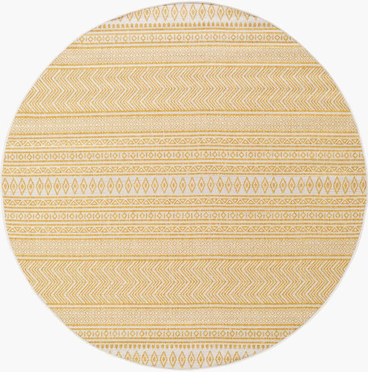Livabliss - Eagean 67inx67in Machine Woven Rug - EAG2427-67RD veiw 1