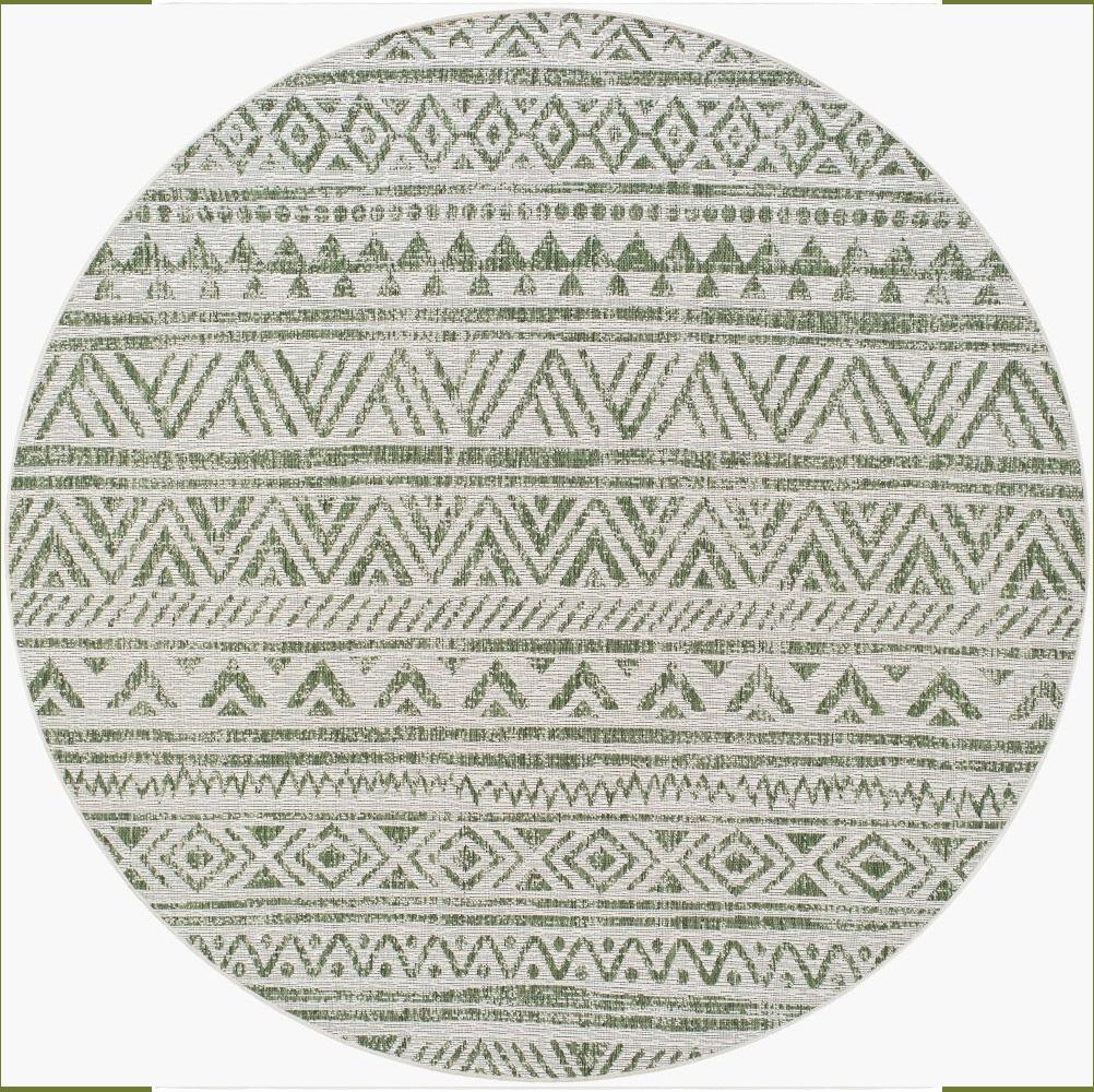 Livabliss - Eagean 53inx53in Machine Woven Rug - EAG2429-53RD veiw 1