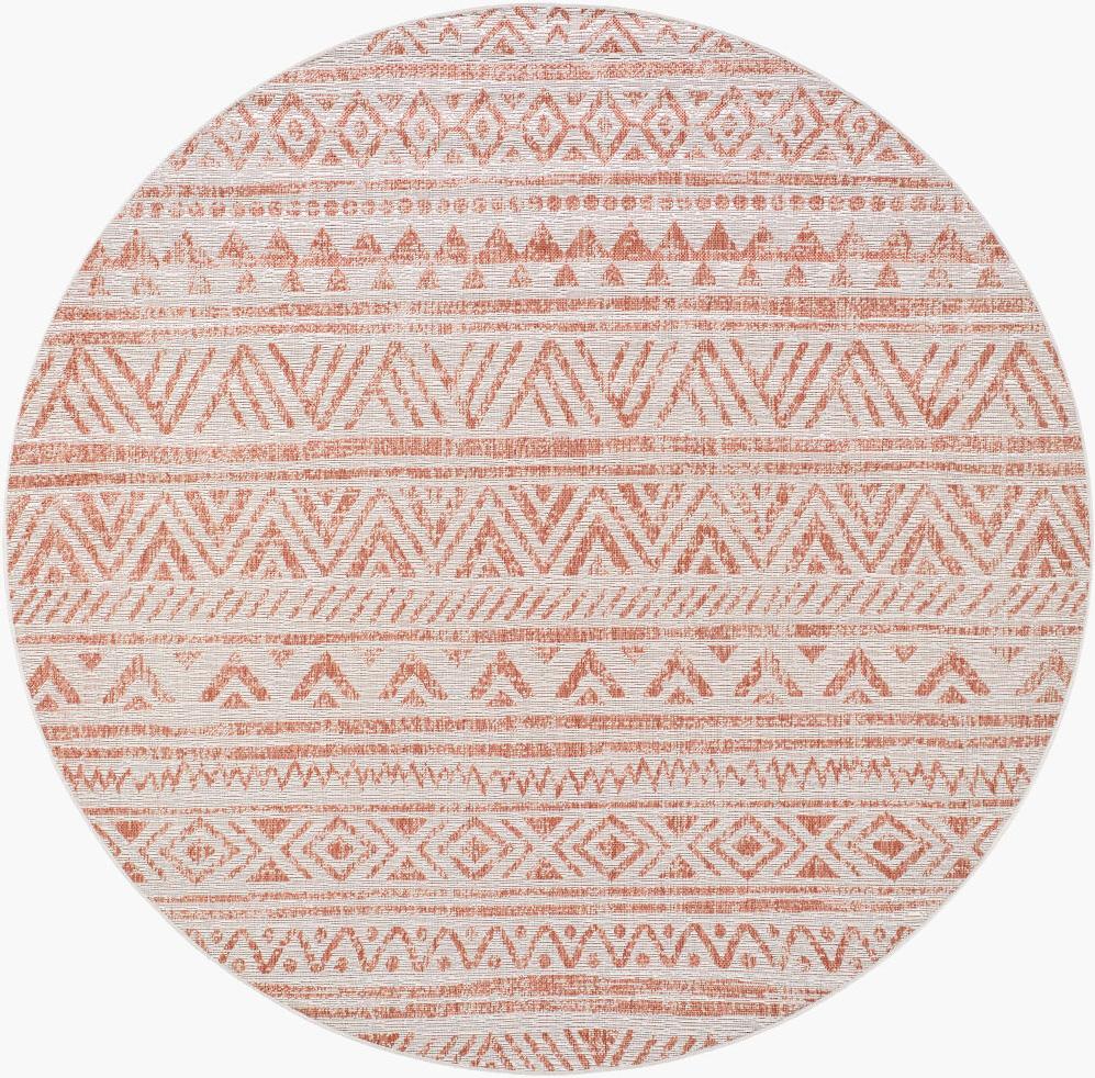 Livabliss - Eagean 53inx53in Machine Woven Rug - EAG2430-53RD_CLOSEOUT veiw 1