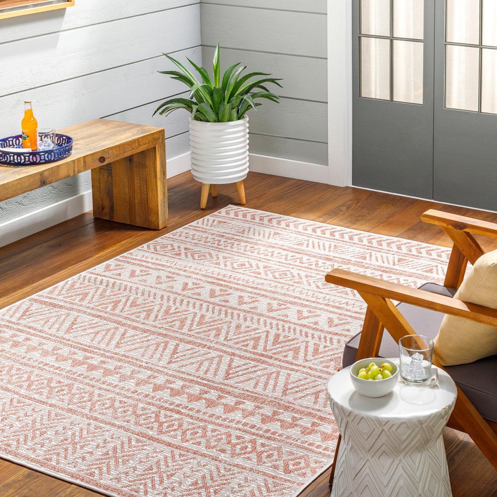 Livabliss - Eagean 53inx53in Machine Woven Rug - EAG2430-53RD_CLOSEOUT veiw 2