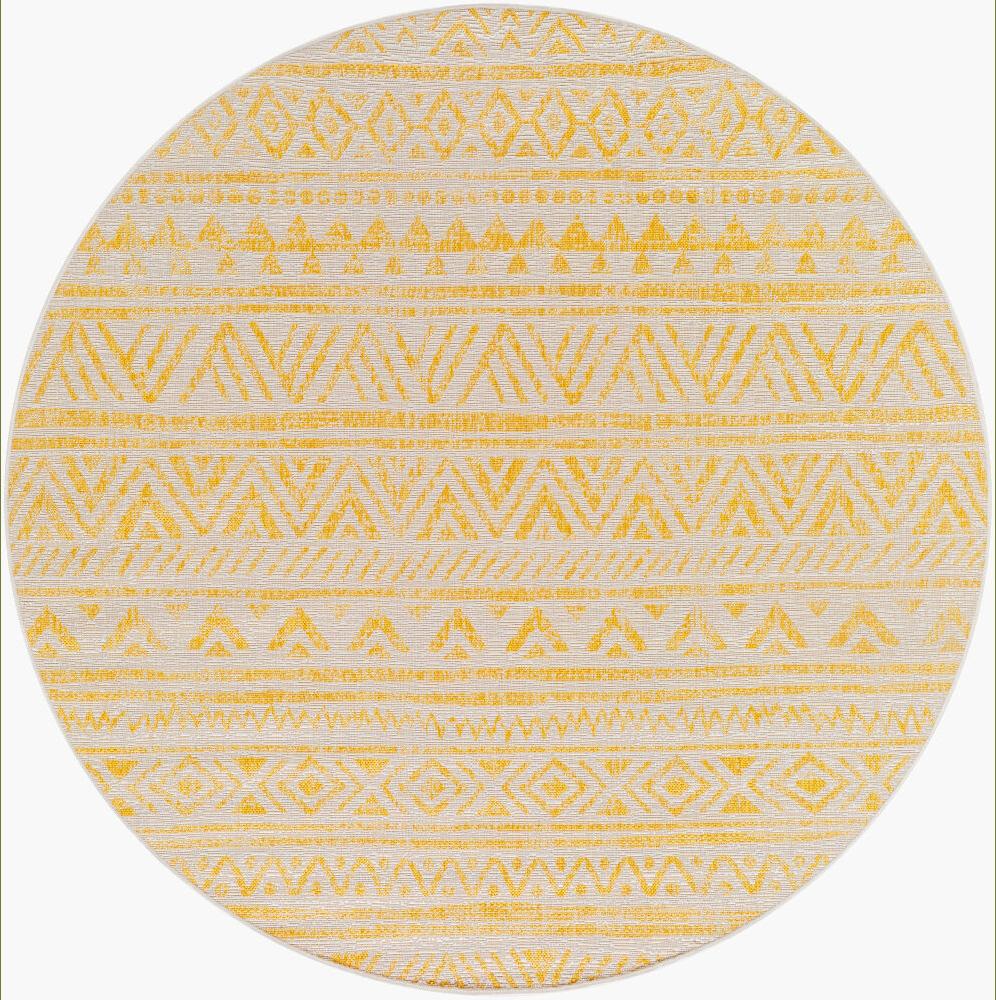 Livabliss - Eagean 67inx67in Machine Woven Rug - EAG2431-67RD veiw 1