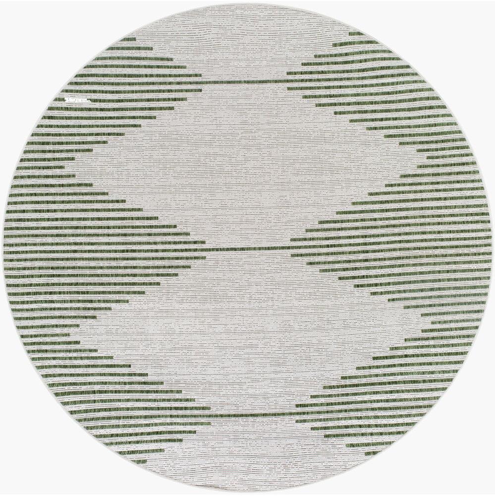 Livabliss - Eagean 710inx710in Machine Woven Rug - EAG2432-710RD veiw 1