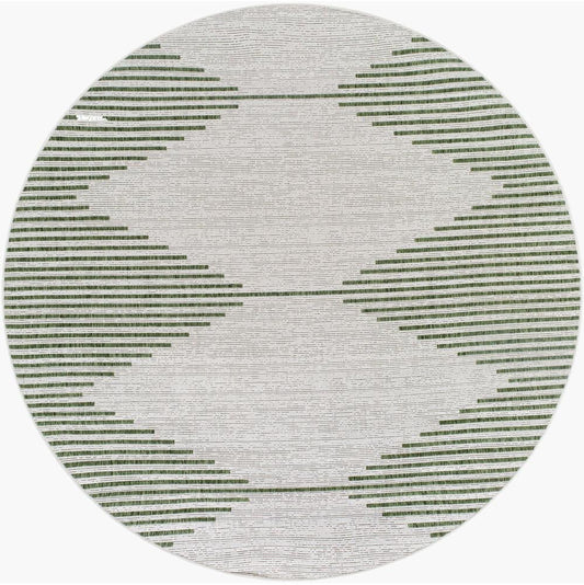Livabliss - Eagean 710inx710in Machine Woven Rug - EAG2432-710RD veiw 1