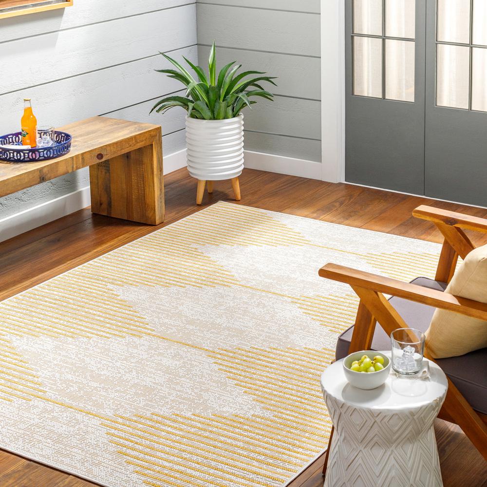 Livabliss - Eagean 710inx710in Machine Woven Rug - EAG2433-710RD veiw 2