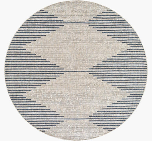 Livabliss - Eagean 710inx710in Machine Woven Rug - EAG2434-710RD veiw 1