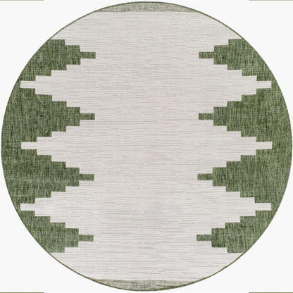 Livabliss - Eagean 67inx67in Machine Woven Rug - EAG2435-67RD veiw 1