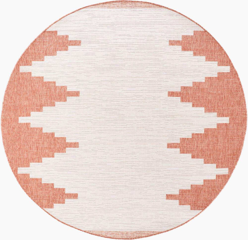 Livabliss - Eagean 710inx710in Machine Woven Rug - EAG2436-710RD veiw 1