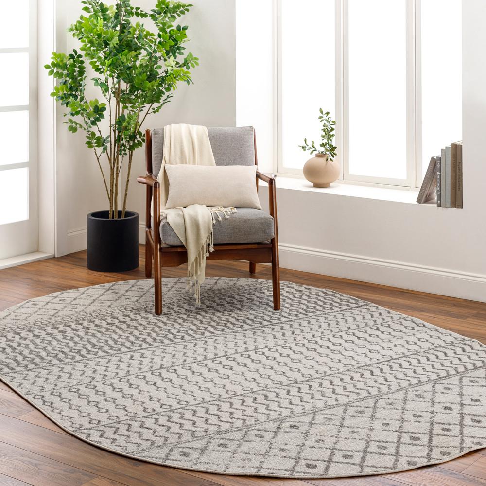 Livabliss - Elaziz 5x8 Machine Woven Rug - ELZ2369-58OV veiw 2
