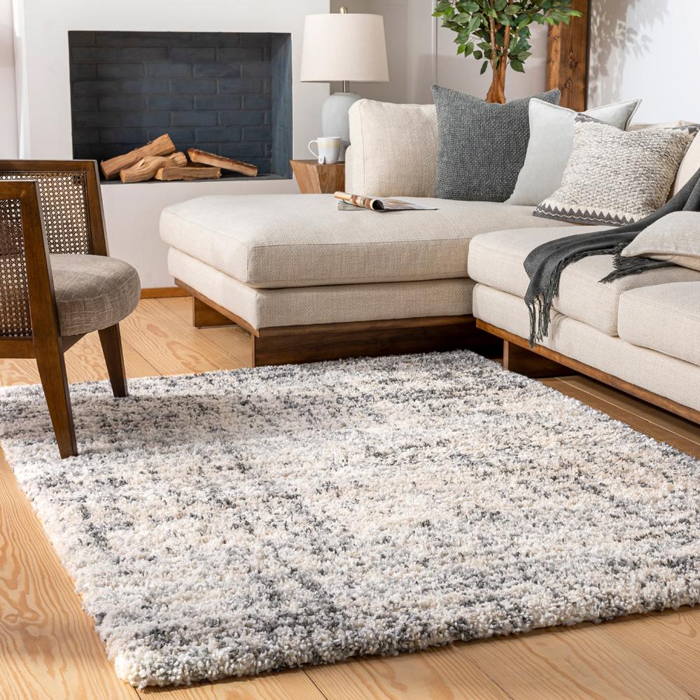 Livabliss - Eskimo Shag 53inx7 Machine Woven Rug - ESG2300-537 veiw 2