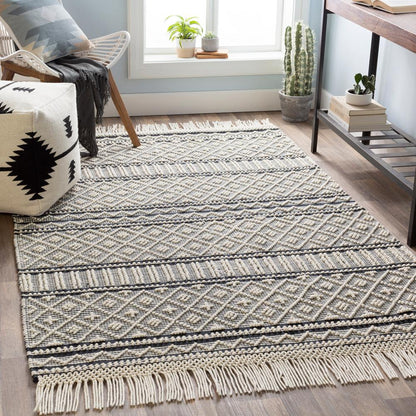 Livabliss - Farmhouse Tassels 5x76in Handmade Rug - FTS2300-576_CLOSEOUT veiw 2