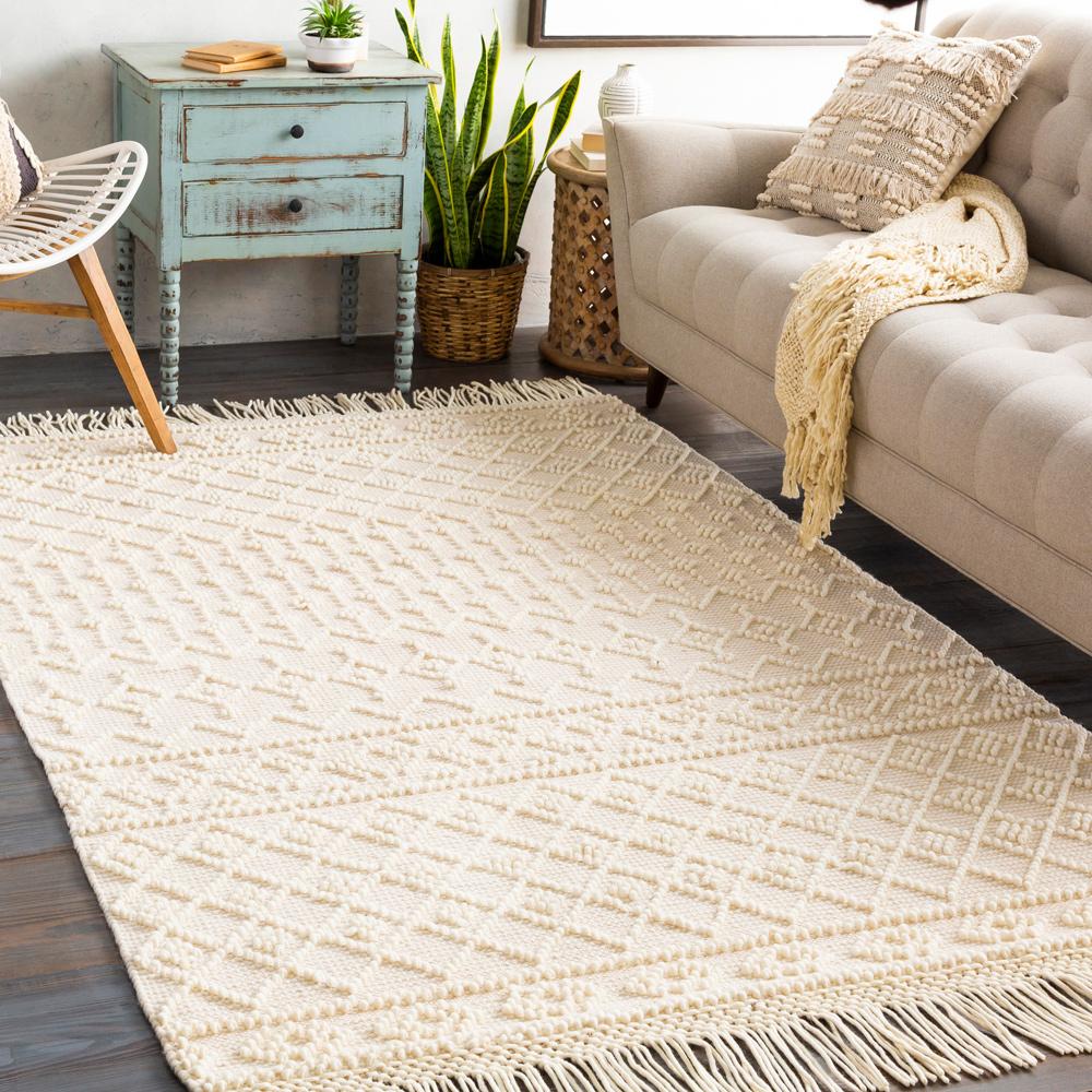 Livabliss - Farmhouse Tassels 2x3 Handmade Rug - FTS2305-23_CLOSEOUT veiw 2