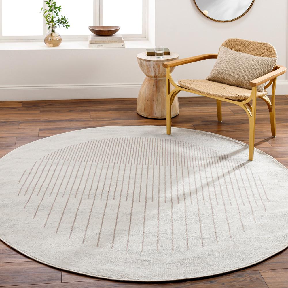 Livabliss - Floransa 710inx710in Machine Woven Rug - FSA2370-710RD veiw 2