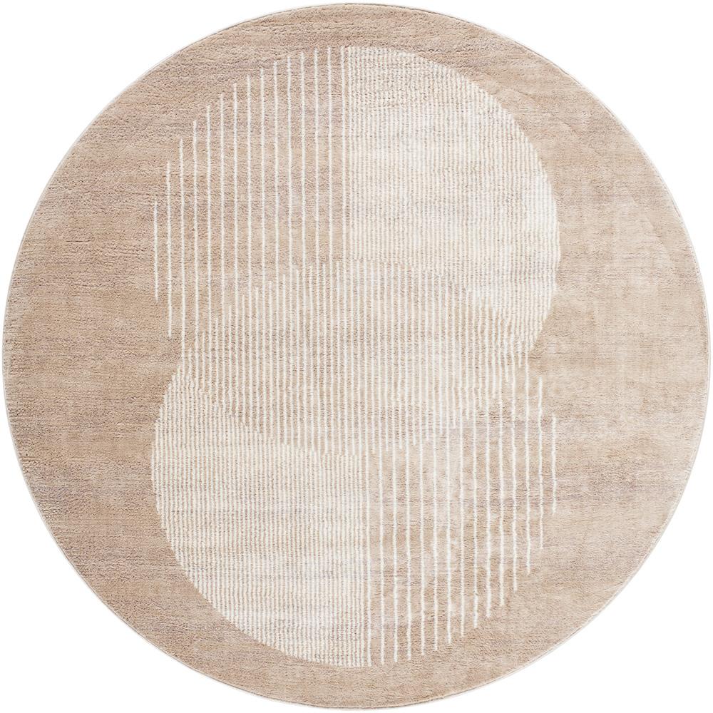 Livabliss - Floransa 67inx67in Machine Woven Rug - FSA2374-67RD_CLOSEOUT veiw 1