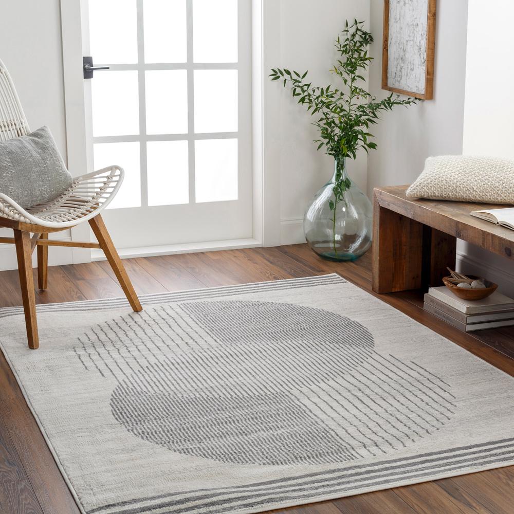 Livabliss - Floransa 67inx67in Machine Woven Rug - FSA2377-67SQ veiw 2