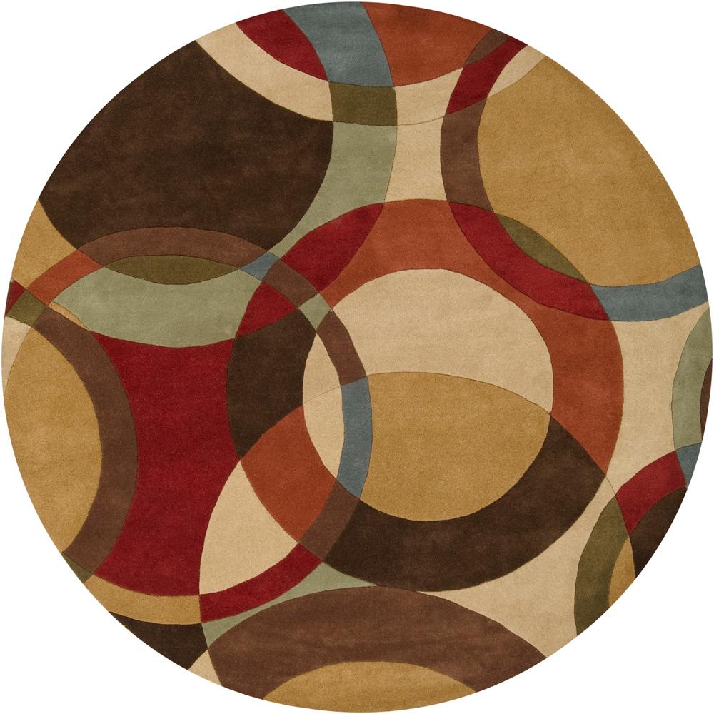 Livabliss - Forum 8x8 Handmade Rug - FM7108-8RD veiw 1