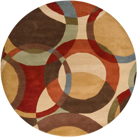 Livabliss - Forum 99inx99in Handmade Rug - FM7108-99RD veiw 1