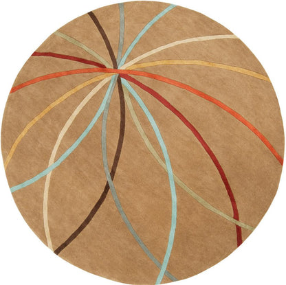 Livabliss - Forum 8x8 Handmade Rug - FM7140-8RD veiw 1