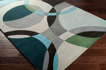 Livabliss - Forum 4x4 Handmade Rug - FM7157-4RD veiw 2