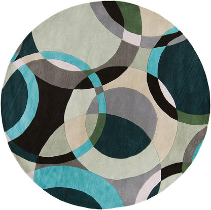 Livabliss - Forum 8x8 Handmade Rug - FM7157-8RD veiw 1