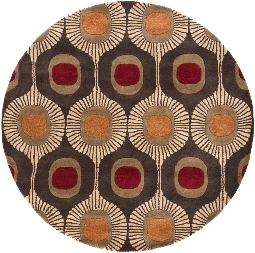 Livabliss - Forum 6x6 Handmade Rug - FM7170-6RD veiw 1