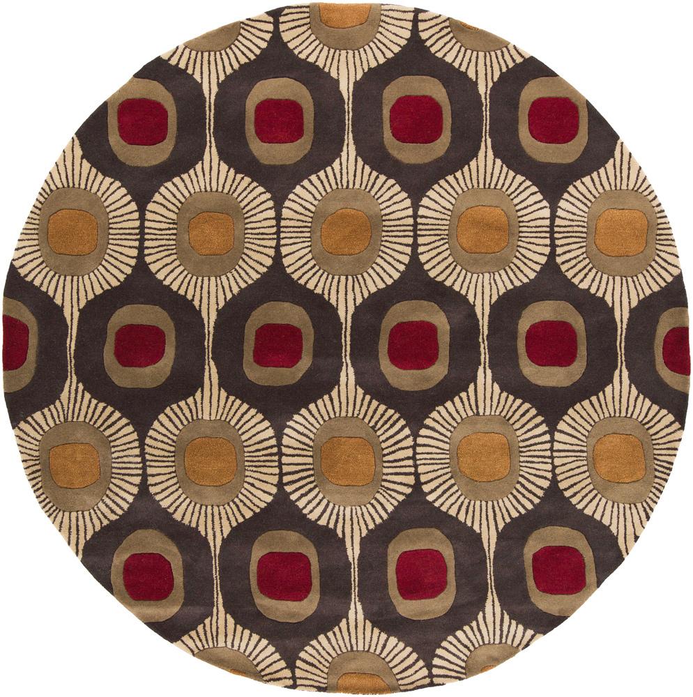 Livabliss - Forum 8x8 Handmade Rug - FM7170-8RD veiw 1