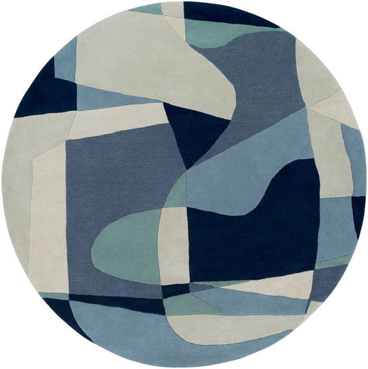 Livabliss - Forum 4x4 Handmade Rug - FM7195-4RD veiw 1