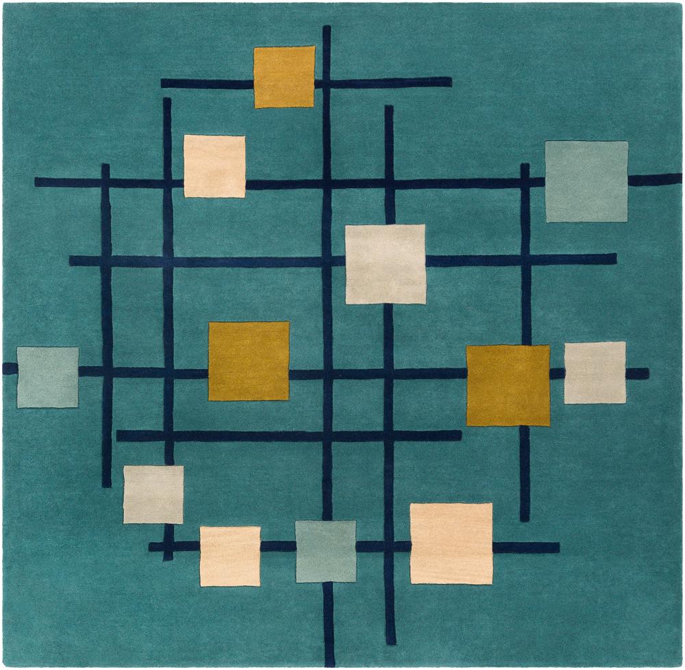 Livabliss - Forum 8x8 Handmade Rug - FM7201-8SQ veiw 1