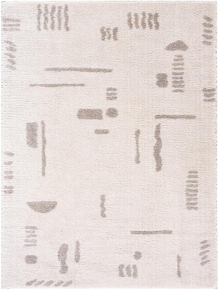 Livabliss - Fossay Shag 53inx7 Machine Woven Rug - FSG2304-537 veiw 1