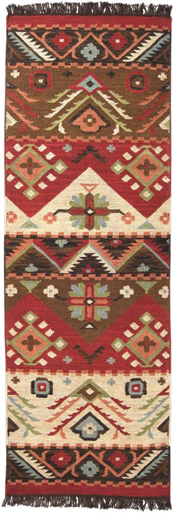 Livabliss - Jewel Tone 26inx8 Handmade Rug - JT8-268 veiw 1