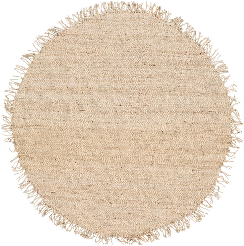 Livabliss - Jute JUTE 6x6 Handmade Rug - JUITE-6RD veiw 1