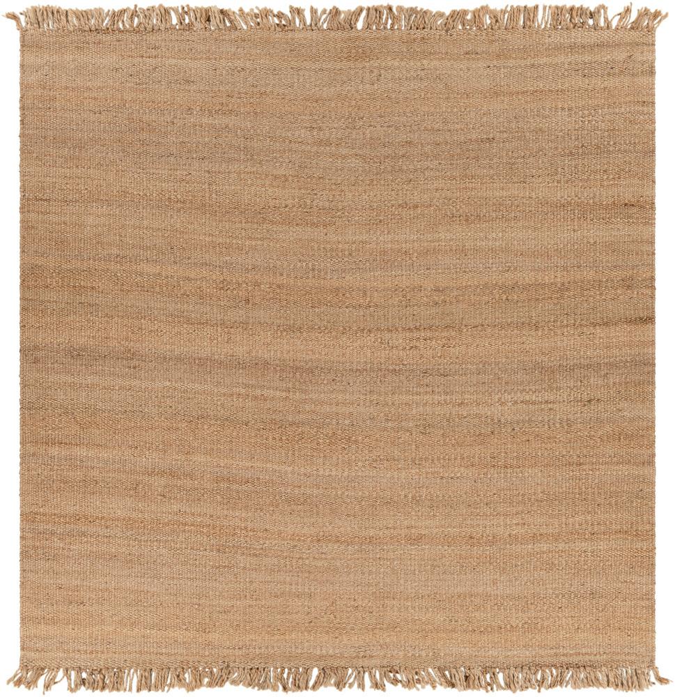 Livabliss - JUTE NATURAL 8x8 Handmade Rug - J-8SQ veiw 1