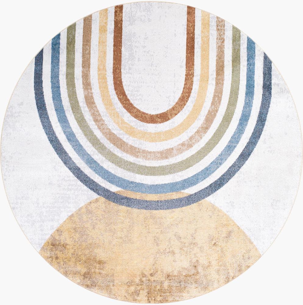 Livabliss - Lillian 67inx67in Machine Woven Rug - LLL2314-67RD veiw 1