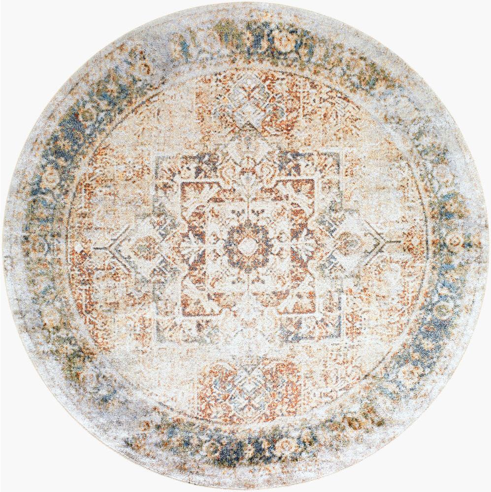 Livabliss - Lillian 67inx67in Machine Woven Rug - LLL2317-67RD_CLOSEOUT veiw 1