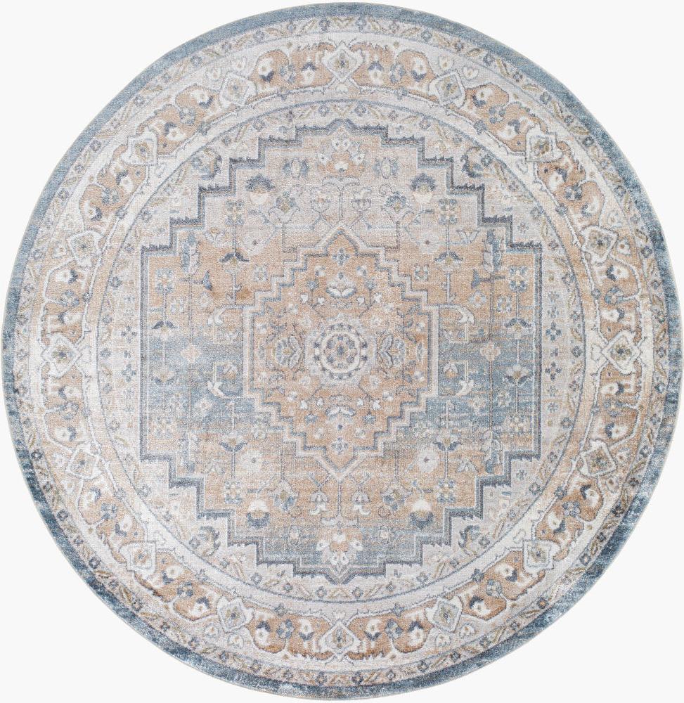 Livabliss - Lillian 67inx67in Machine Woven Rug - LLL2323-67RD veiw 1