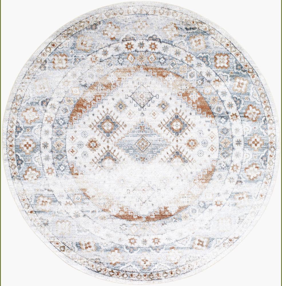 Livabliss - Lillian 67inx67in Machine Woven Rug - LLL2370-67RD veiw 1