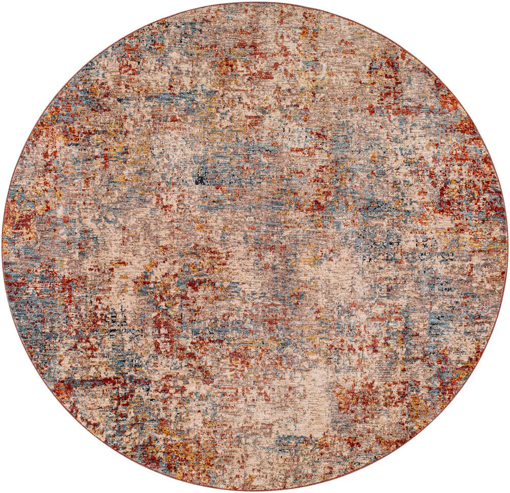 Livabliss - Mirabel 67inx67in Machine Woven Rug - MBE2300-67RD veiw 1