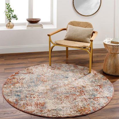 Livabliss - Mirabel 67inx67in Machine Woven Rug - MBE2300-67RD veiw 2