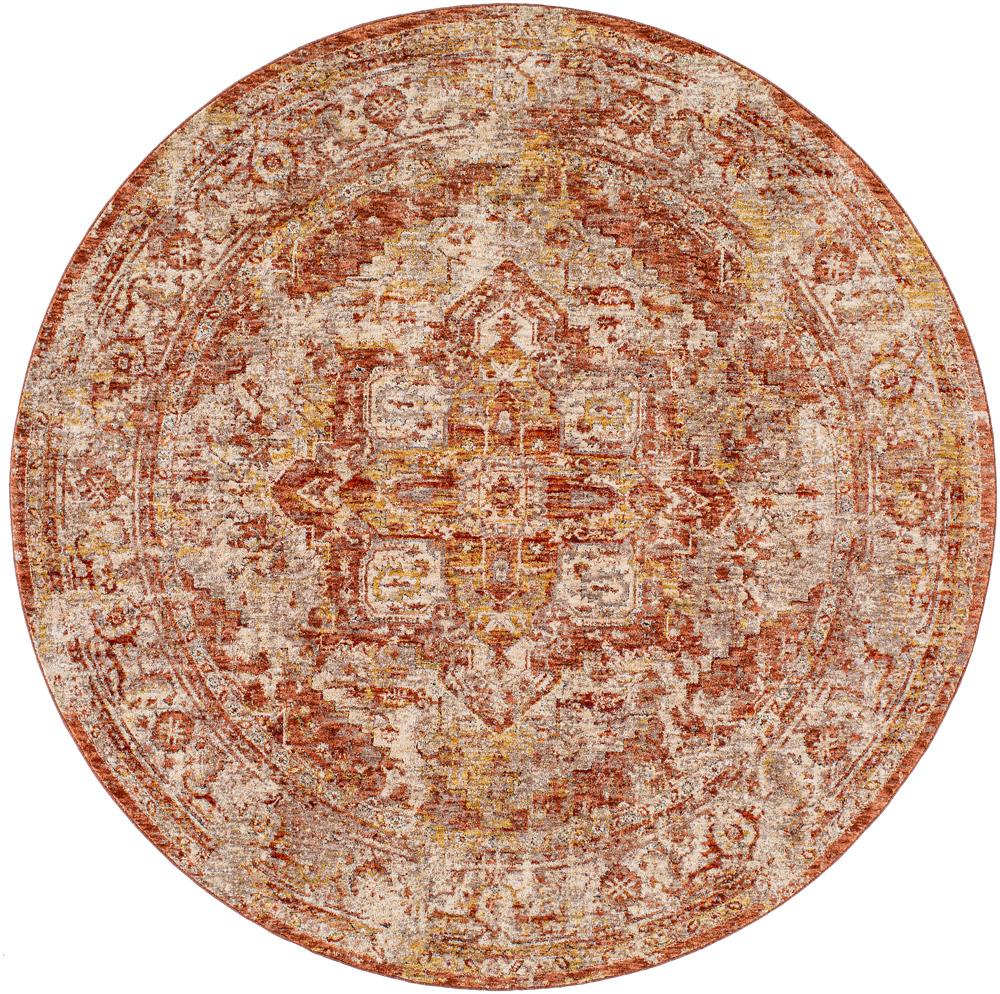 Livabliss - Mirabel 67inx67in Machine Woven Rug - MBE2304-67RD veiw 1