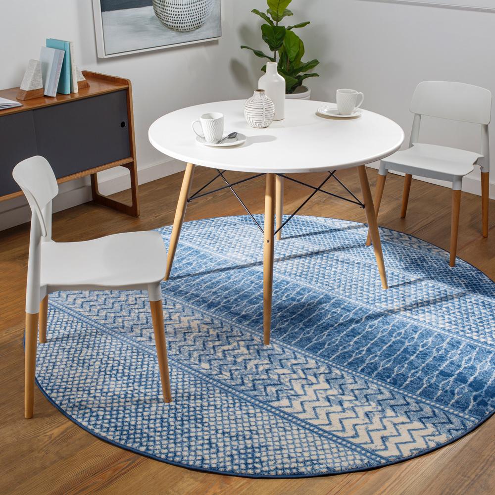 Livabliss - Monaco 53inx53in Machine Woven Rug - MOC2305-53RD veiw 2