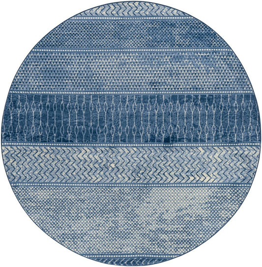 Livabliss - Monaco 710inx710in Machine Woven Rug - MOC2305-710RD veiw 1