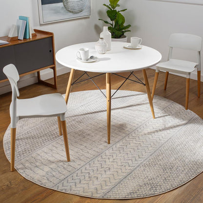 Livabliss - Monaco 53inx53in Machine Woven Rug - MOC2306-53RD veiw 2