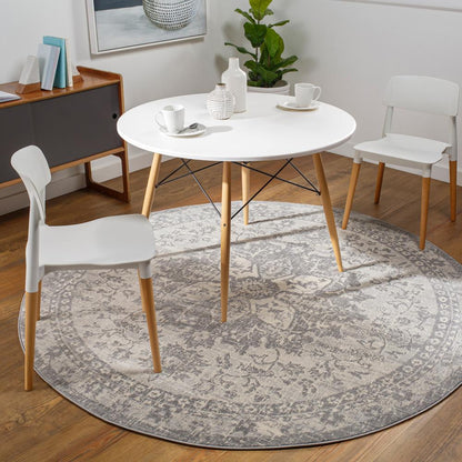 Livabliss - Monaco 53inx53in Machine Woven Rug - MOC2328-53RD veiw 2