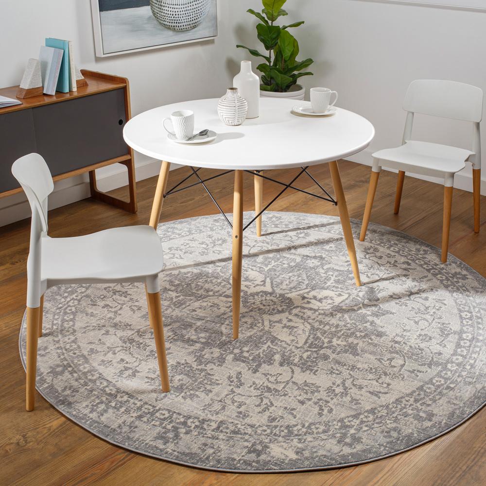 Livabliss - Monaco 67inx67in Machine Woven Rug - MOC2328-67RD veiw 2