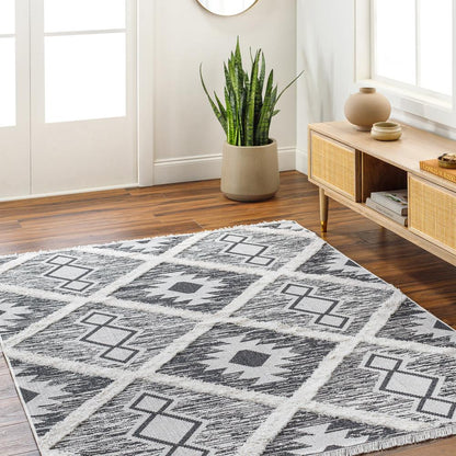 Livabliss - Morocotton 77inx10 Machine Woven Rug - MCT2301-7710_CLOSEOUT veiw 2