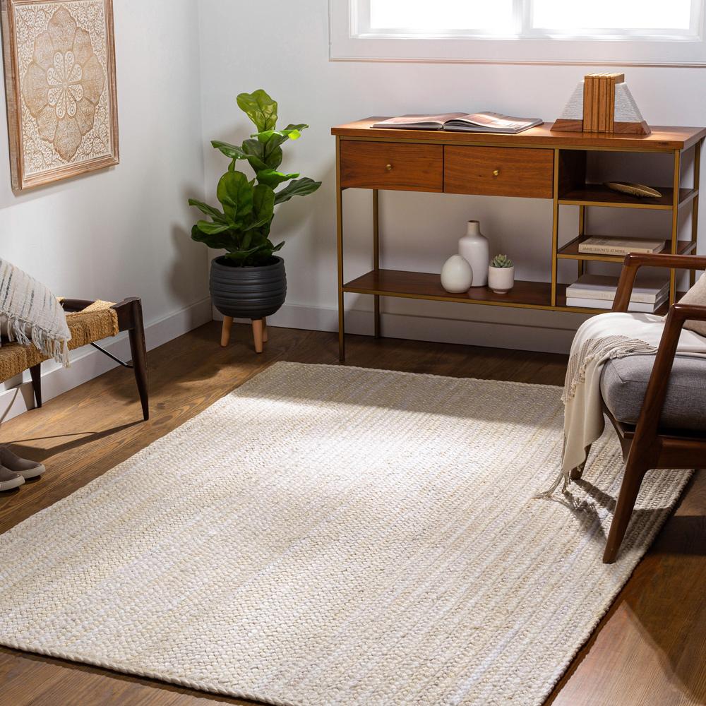 Livabliss - Natural Braids 10x10 Handmade Rug - NBD2301-10RD veiw 2