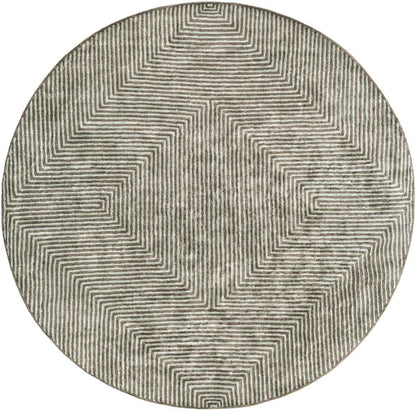 Livabliss - Quartz 8x8 Handmade Rug - QTZ5000-8RD veiw 1
