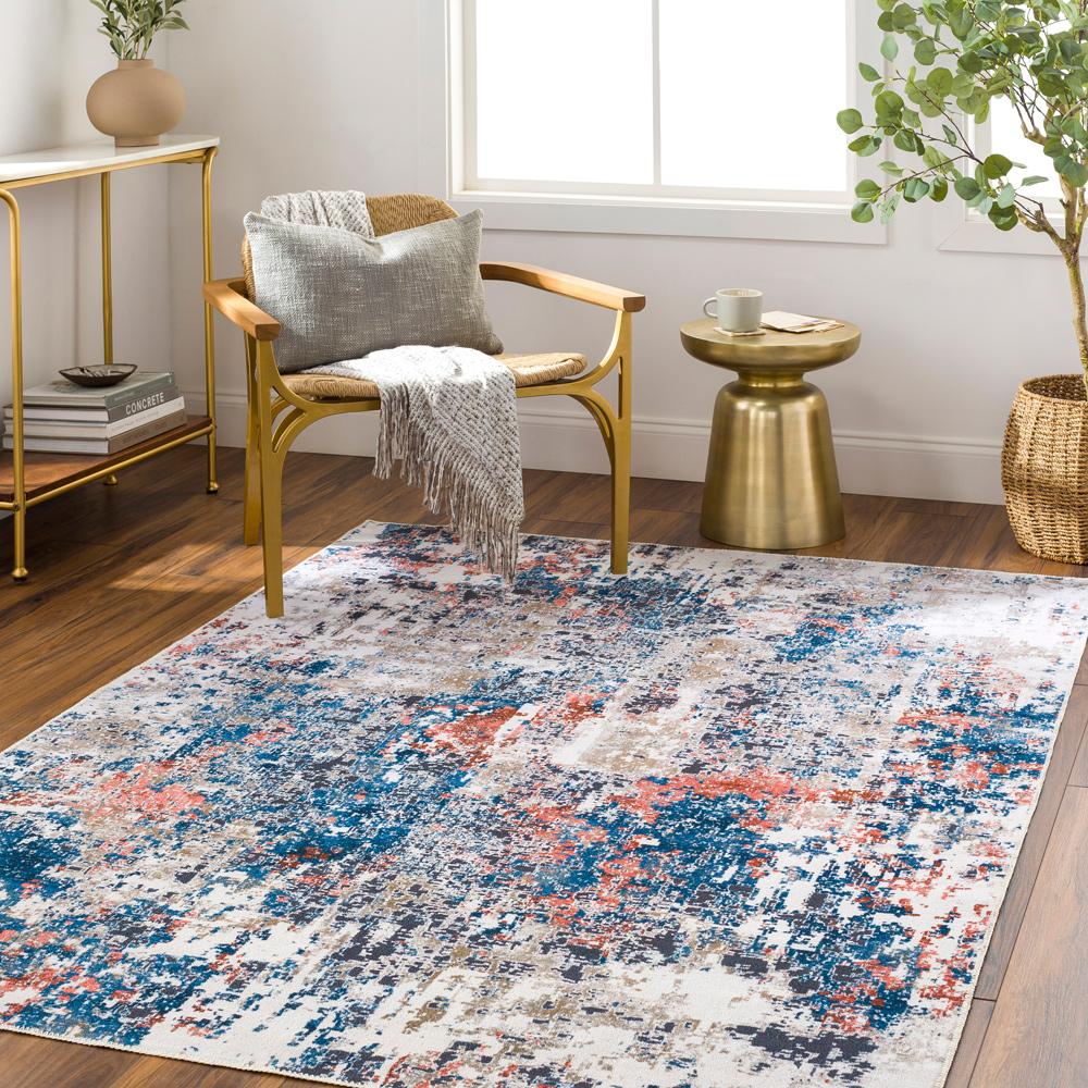 Livabliss - Regen 75inx95in Machine Woven Rug - RGE2303-7696_CLOSEOUT veiw 2