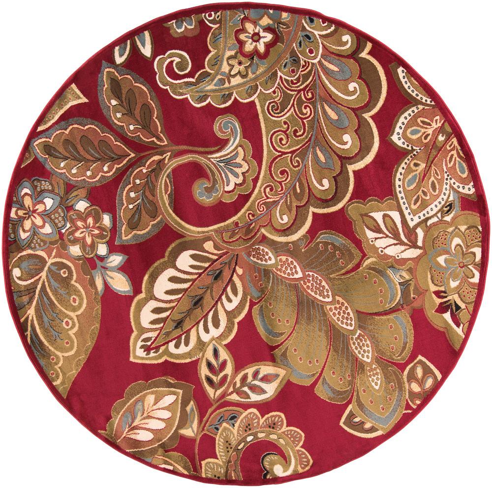 Livabliss - Riley 710inx710in Machine Woven Rug - RLY5020-8RD veiw 1