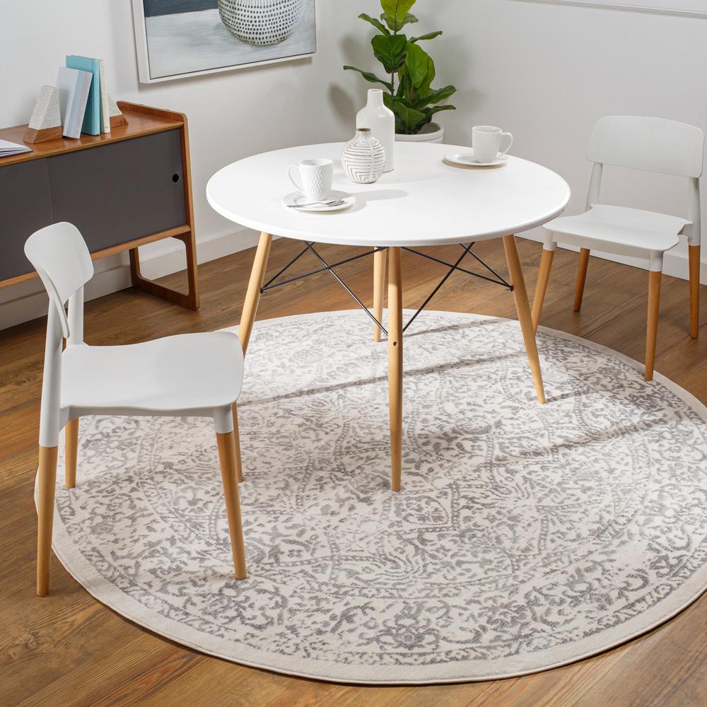 Livabliss - Roma 710inx710in Machine Woven Rug - ROM2300-710RD veiw 2
