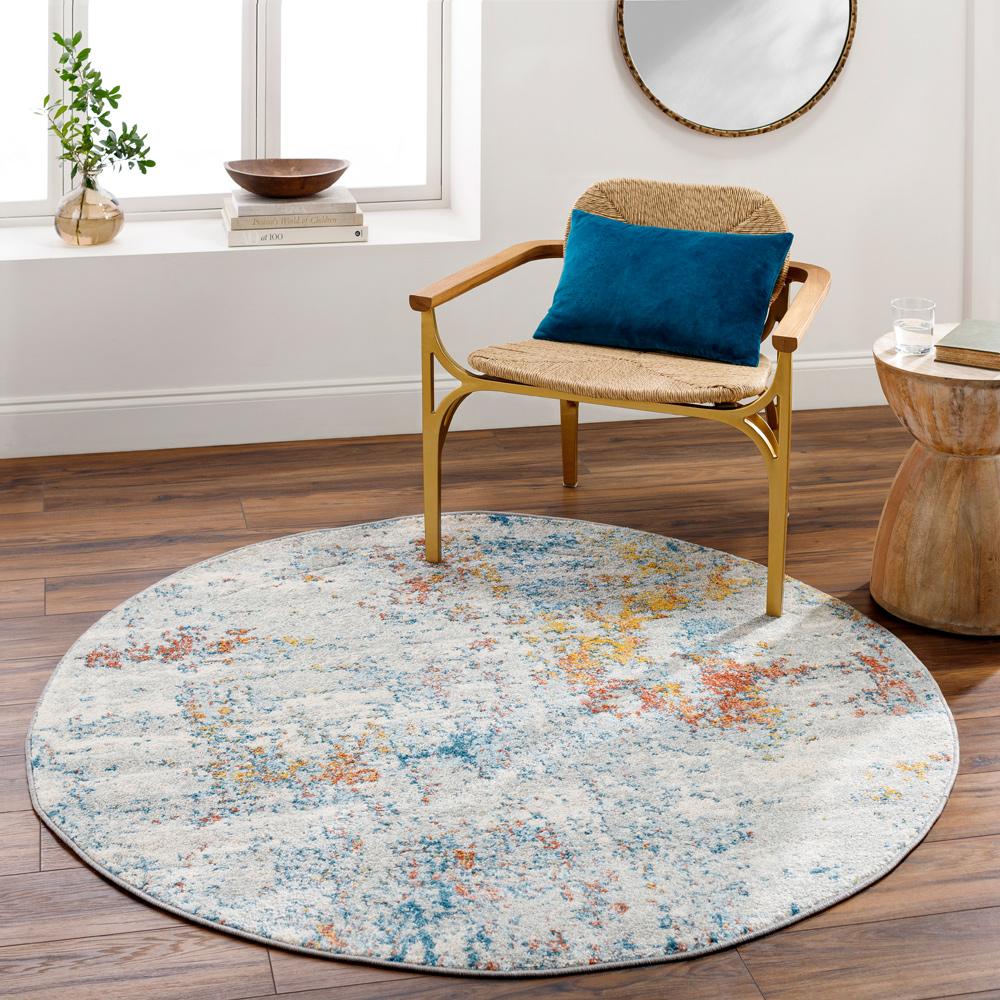 Livabliss - Sunderland 53inx53in Machine Woven Rug - SUN2335-53RD veiw 2